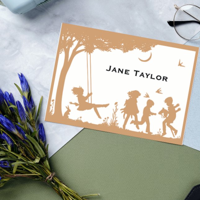 Silouette-Mama Telefonnummerkarte (Von Creator hochgeladen)