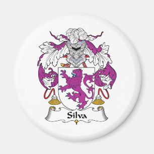 Silva-Familienwappen Magnet