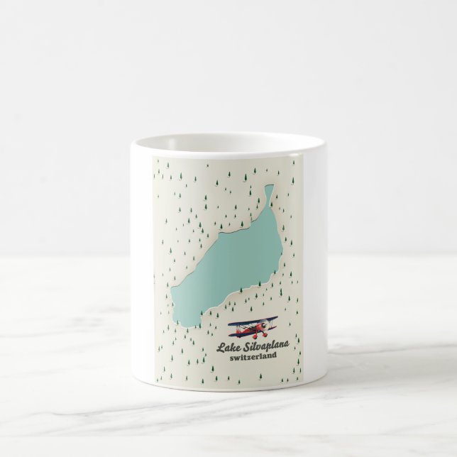 Silvaplanersee Schweiz. Kaffeetasse (Mittel)