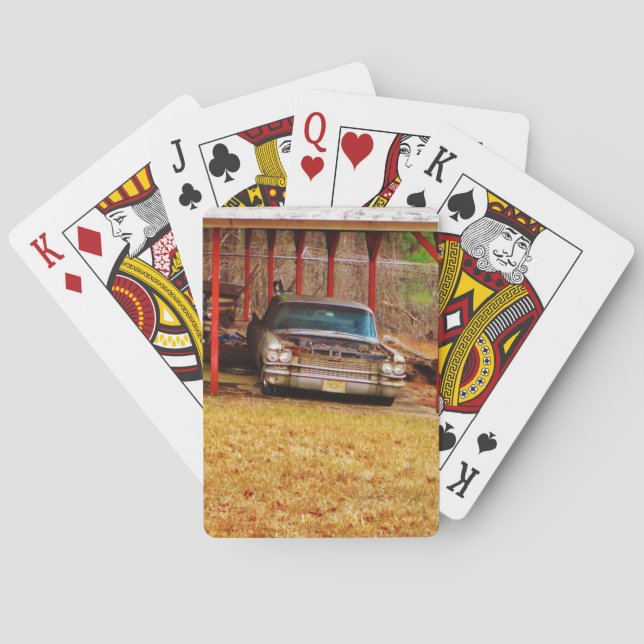 Silver 1963 Sadan Deville Spielkarten (Rückseite)