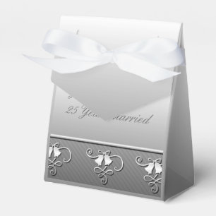 Silver 25. Jubiläum Fvor Box Geschenkschachtel