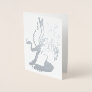 Silver Angel Folienkarte