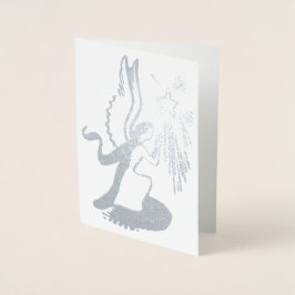 Silver Angel Folienkarte