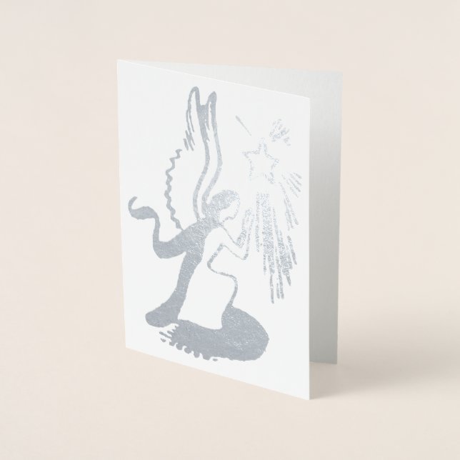 Silver Angel Folienkarte (Vorderseite)