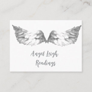 Silver Angel, Spiritual, Reiki, Visitenkarten Visitenkarte