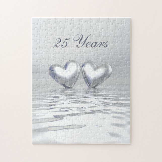 Silver Anniversary Hearts (Vertikal)