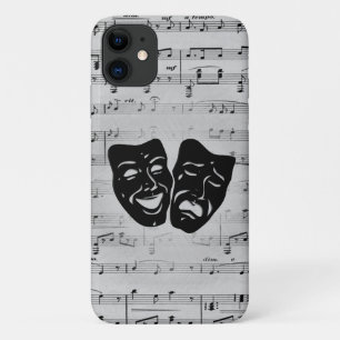 Silver Art Unites Theatermasken Case-Mate iPhone Hülle