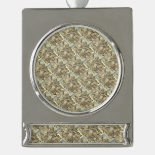 Silver Basket ohne Handgriff Banner-Ornament Silber
