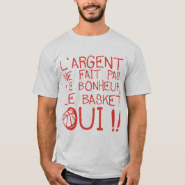 Silver Basketball ist kein Humor T-Shirt