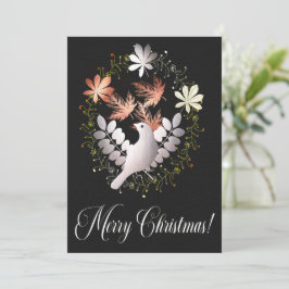 Silver Bird Weihnachtskarte Karte