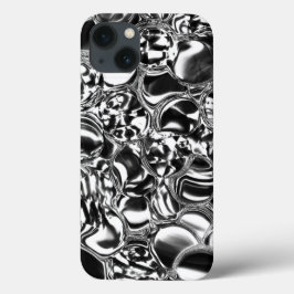 Silver bubbles with glass or metal tone Case-Mate iPhone hülle