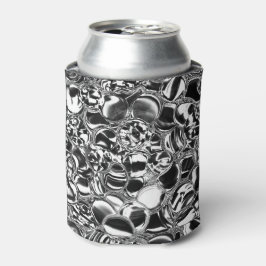 Silver bubbles with glass or metal tone dosenkühler