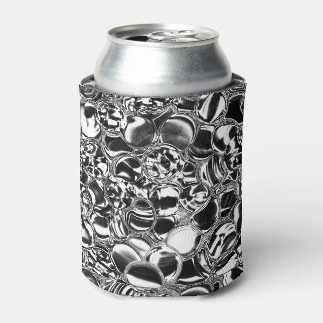Silver bubbles with glass or metal tone dosenkühler (Kanne Vorderseite)