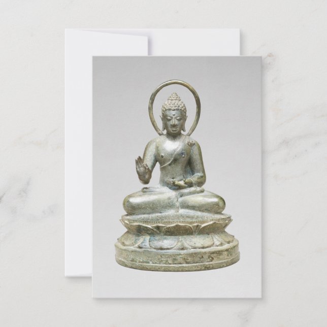 Silver Buddha Fine Art Fotografy Dankeskarte (Vorderseite)