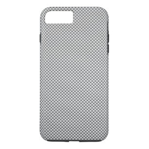 Silver Carbon Fibre Print Case-Mate iPhone Hülle