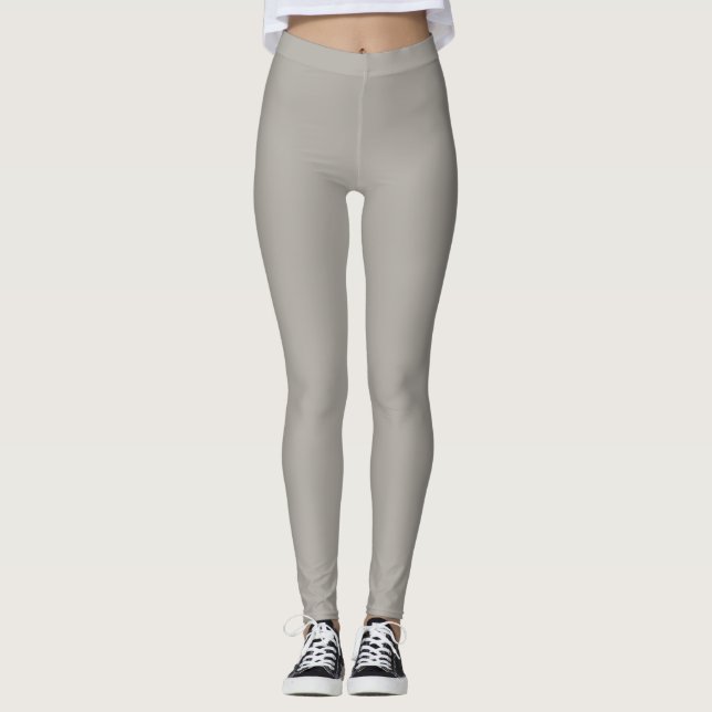 Silver Chalico Solid Schlicht Color Leggings (Vorderseite)