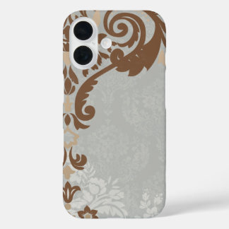 Silver Chocolate Elegante Phone Case
