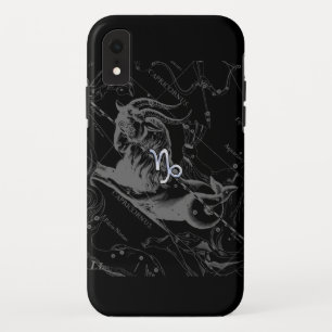 Silver Chrome wie Capricorn Zodiac Sign Hevelius Case-Mate iPhone Hülle
