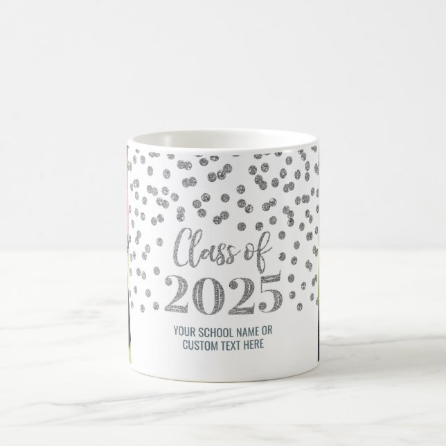 Silver Class of 2025 Coffee Tasse (Mittel)