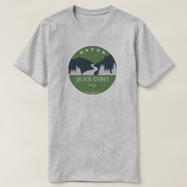 Silver Comet Trail Georgia T-Shirt (Design vorne)