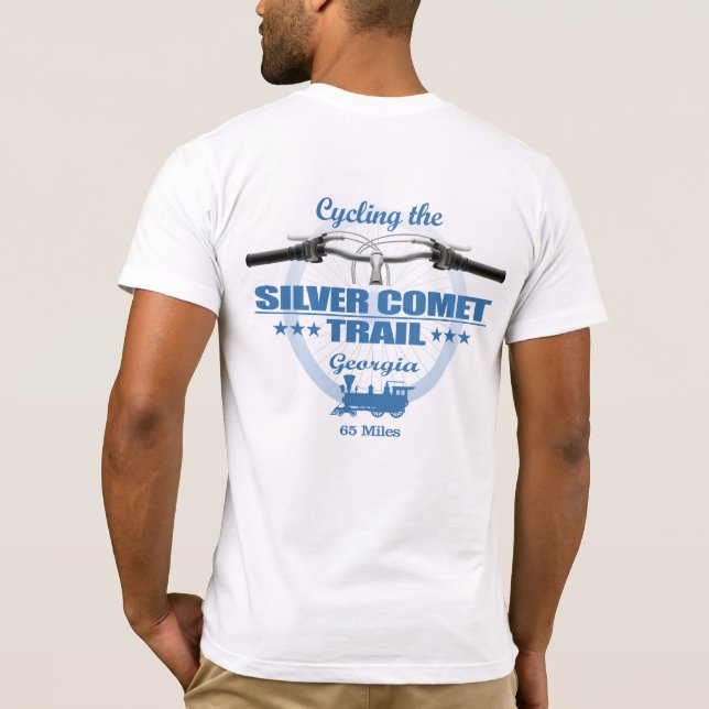 Silver Comet Trail (H2) T-Shirt (Rückseite)