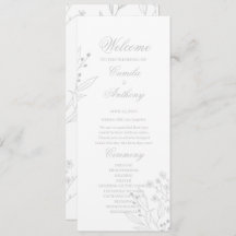 Silver Corner Floral Boho Wedding