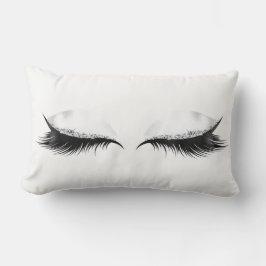 Silver Crystals White Grey Metallic Makeup Lashes Lendenkissen