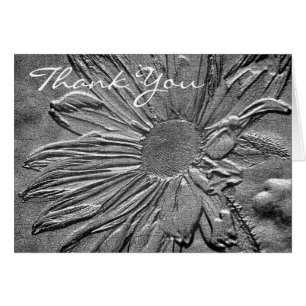 Silver Daisy Blume Vielen Dank
