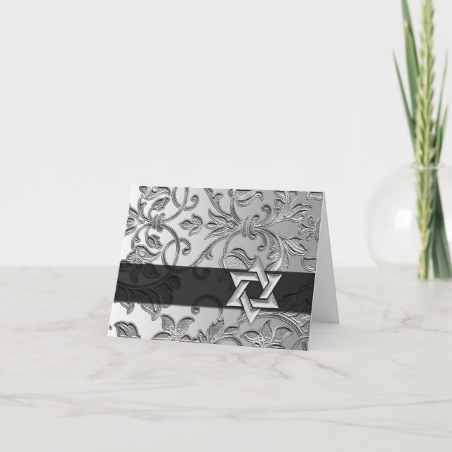 Silver Damask Silver Star von David Danke (Vorderseite)