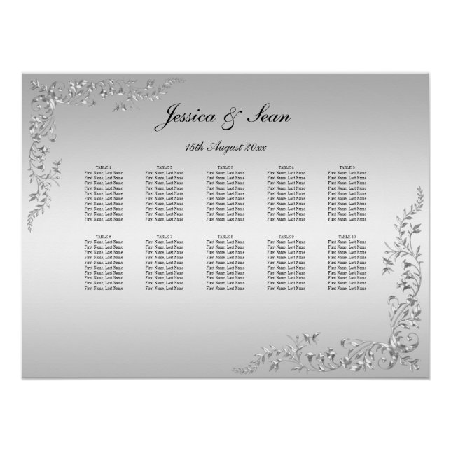 Silver Decoration Seekarte Poster (Vorderseite)