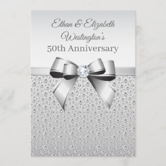 Silver Diamond 50 Jahre Einladung