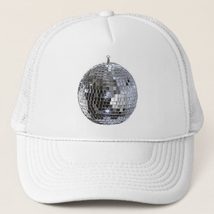 Silver Disco Ball Truckerkappe