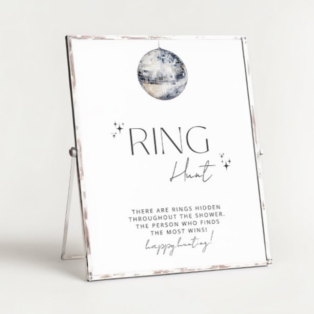 Silver Disco Brautparty Runde Spiel Poster (Von Creator hochgeladen)