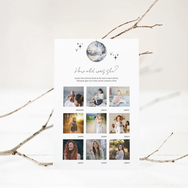 Silver Disco Wie alt war ihr Brautparty? (Von Creator hochgeladen)