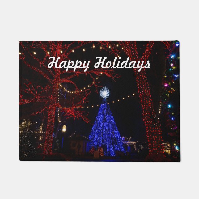 Silver Dollar Weihnachten Weihnachten Fußmatte (Vorderseite)