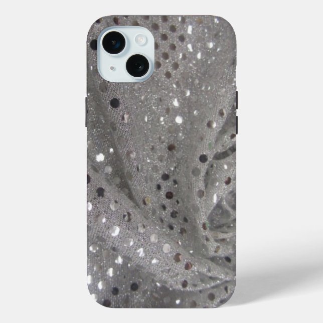 Silver Dots Phone Case (Rückseite)