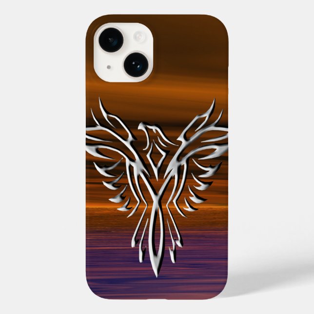 Silver Eagle Case-Mate iPhone 14 Hülle (Rückseite)