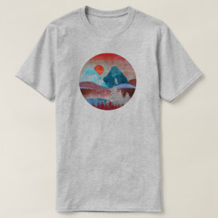 Silver Eagle Landschaft T-Shirt