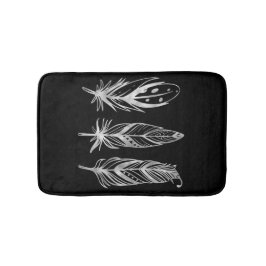 Silver eleganter, moderner Bademantel Badematte