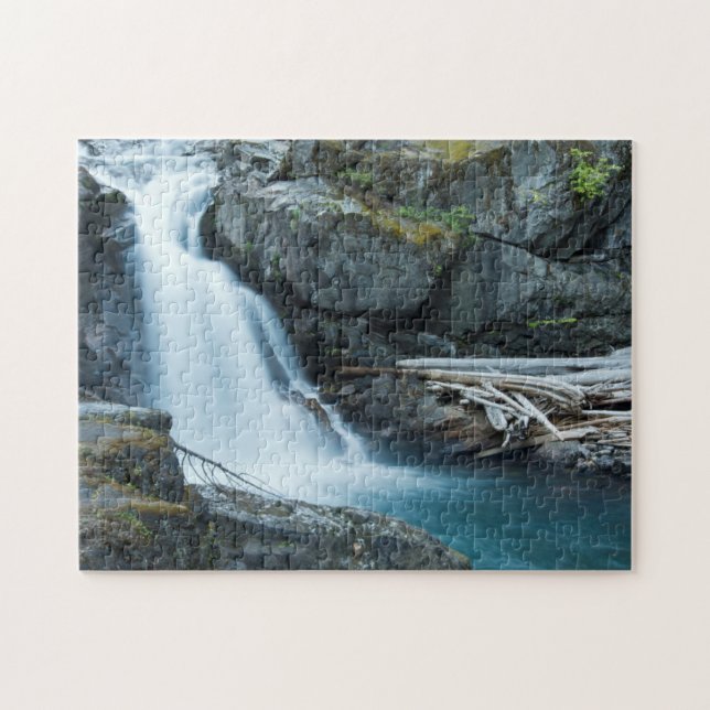 Silver Falls, Mount Rainier Nationalpark (Horizontal)