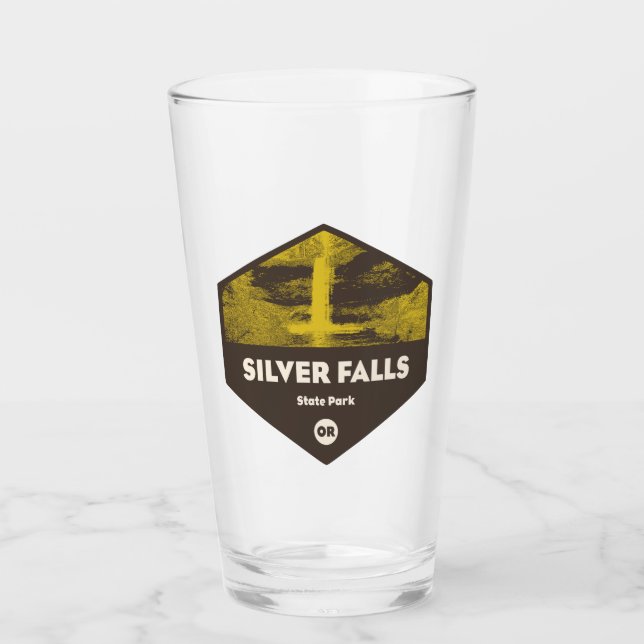 Silver Falls State Park Oregon Glas (Vorderseite)
