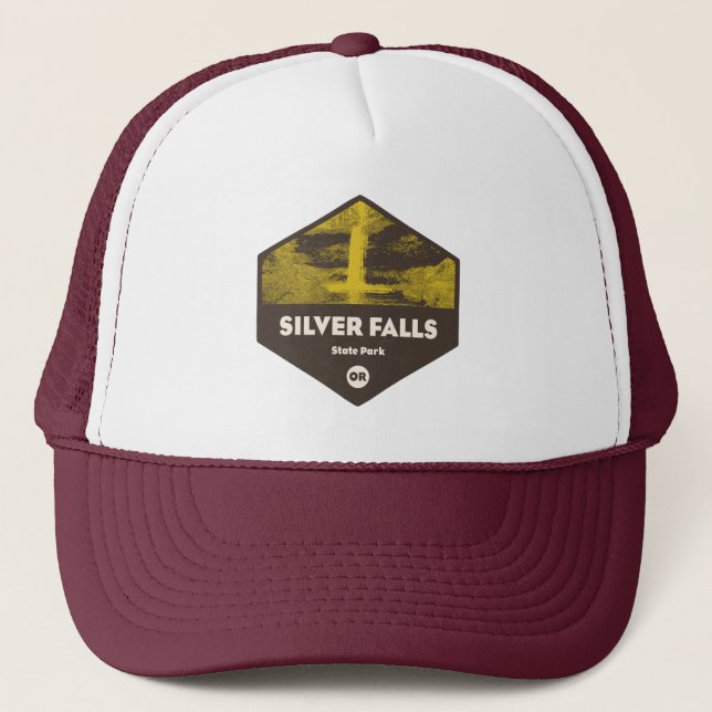 Silver Falls State Park Oregon Truckerkappe (Vorderseite)