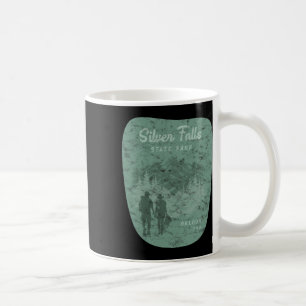 Silver Falls State Park Oregon Wandern Retro Vinta Kaffeetasse