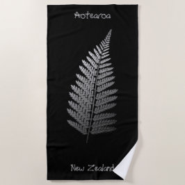 Silver Fern Beach Handtuch