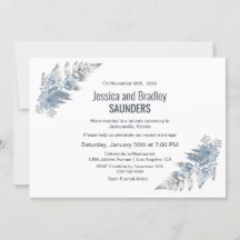Silver Fern Wedding Reception