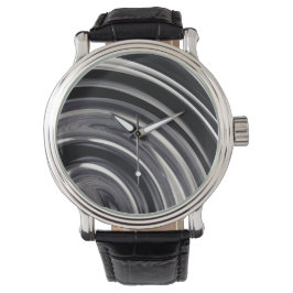 Silver Fire Light Design Watch Armbanduhr