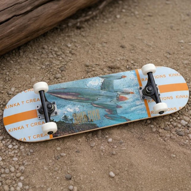 Silver Flyer Skateboard Deck 7 7/8" (Von Creator hochgeladen)