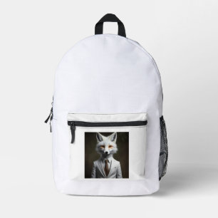 Silver Fox Backpack Bedruckter Rucksack
