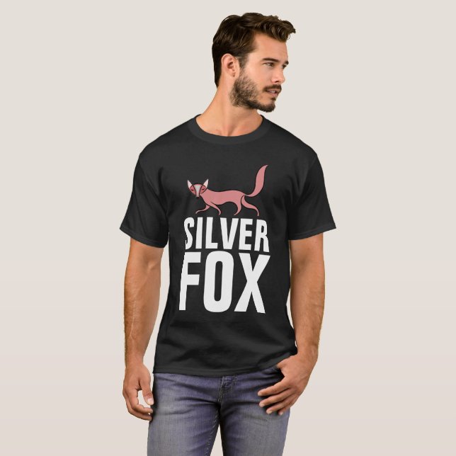 SILVER FOX, Männer-T - Shirt (Vorne ganz)