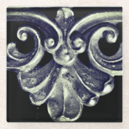 Silver French Frame Glasuntersetzer